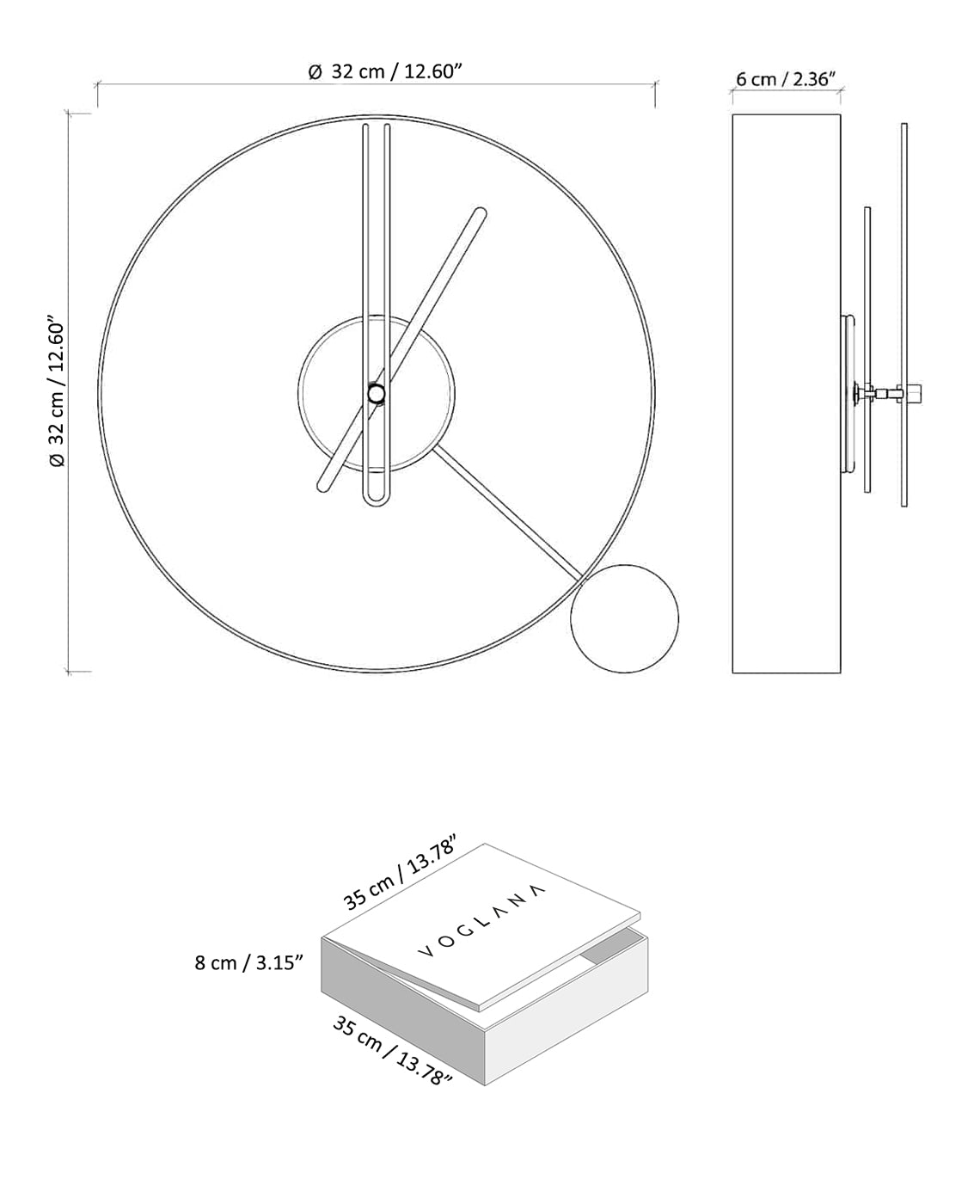 Size chart for Plato