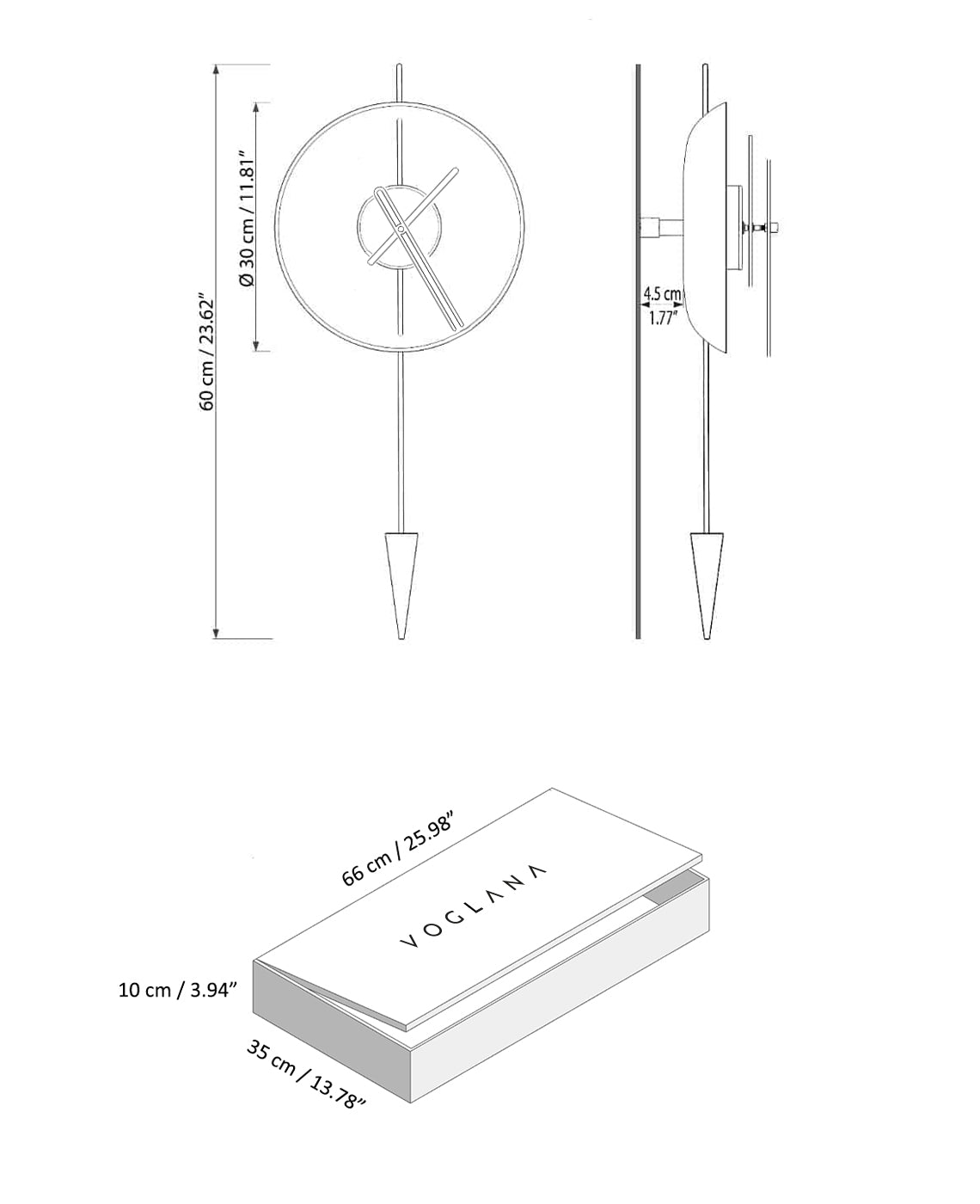 Size chart for Kosmo